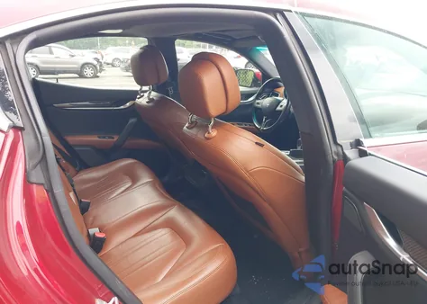 2016 Maserati Ghibli S Q4 from USA, damaged, VIN ZAM57RTA6G1178697